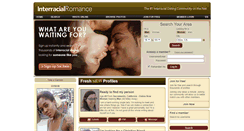 Desktop Screenshot of interracialromance.com